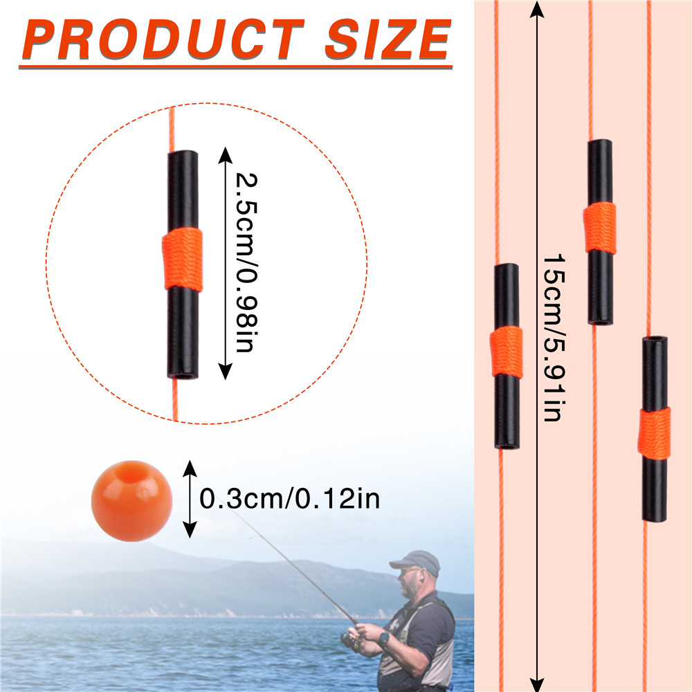 150 قطعة توقف بوبر زلة بوبر وق - مراجعة Monofilament Line وسعره