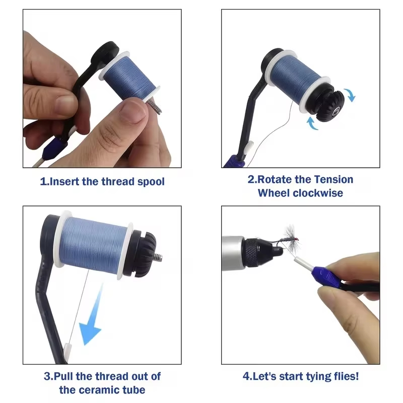 قطعتان من حامل بكرة ربط الخيوط - مراجعة Fishing Line Winder وسعره