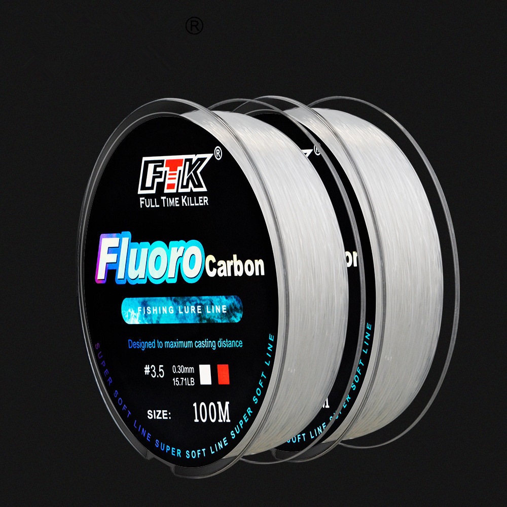 خيط صيد فلوروكربون بطول 100 مت - مراجعة Fluorocarbon Line وسعره